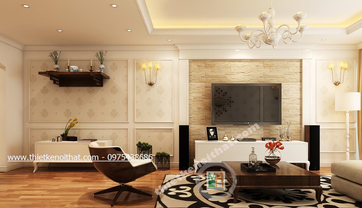 Thi công căn hộ cao cấp tại Mandarin Garden Hòa Phát